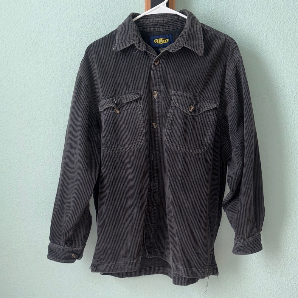 Men's Black Corduroy Jacket
